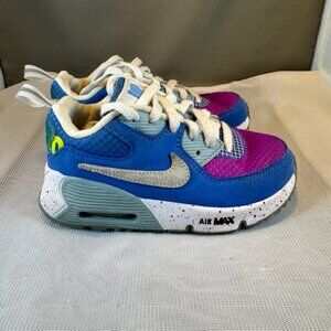 Nike Air Max 90 x Undefeated TD Pacific Blue CV2411-425 Size 9C Undftd GUC Rare